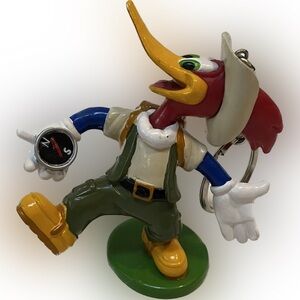 Woody Woodpecker keychain c1990s or 2000s vintage y2k